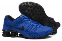 boutique chaussures nike shox current zoon sport royal blue noir